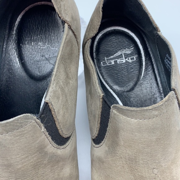 Dansko Grey Suede slip on shoes size 6.5 (Euro 37) - Picture 3 of 11